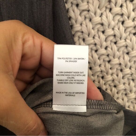 FABLED Boat Neck One-Pocket Scrub Top grey size LARGE - Picture 7 of 7